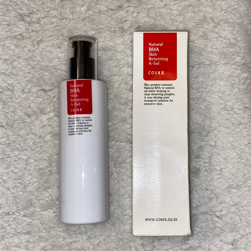 BNIB Cosrx BHA A-Sol Acne Treatment Sensitive Skin Toner